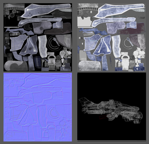Millagun Ship Textures